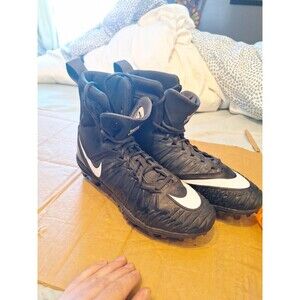 Nike Force Savage Varsity Black Football Cleats US Size 9.5  880140-010